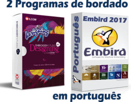 Wilcom E4.2h + Embird 2017 programas completo BR